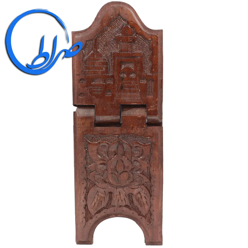 رحل چوبی طرح منبت