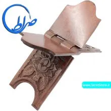 رحل چوبی منبت یک تکه