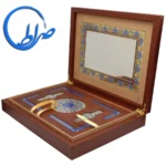 قرآن نفیس عطری بزرگ آینه دار